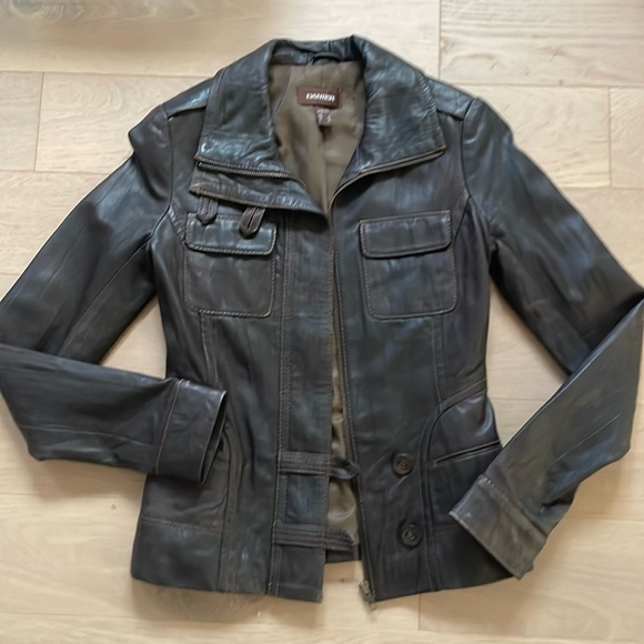 Danier Jackets & Blazers - Danier Brown Leather jacket Style No. 70313
